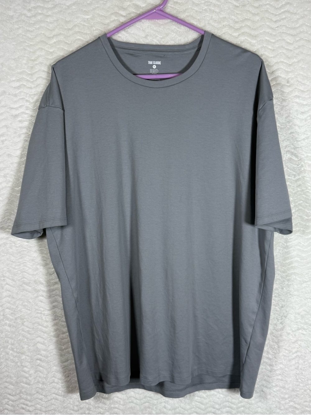 The Classic Men's Crew Neck T-Shirt - Gray. Just absolutely comfort!